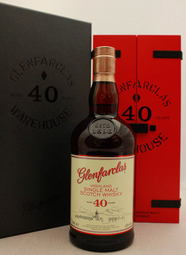 Glenfarclas 40 Year Old Single Malt Scotch 