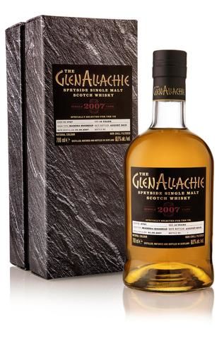 GlenAllachie 12 Year Old - 2007 - UK Exclusive Cask #3767 - Madeira Hogshead - Single Malt Scotch Whisky