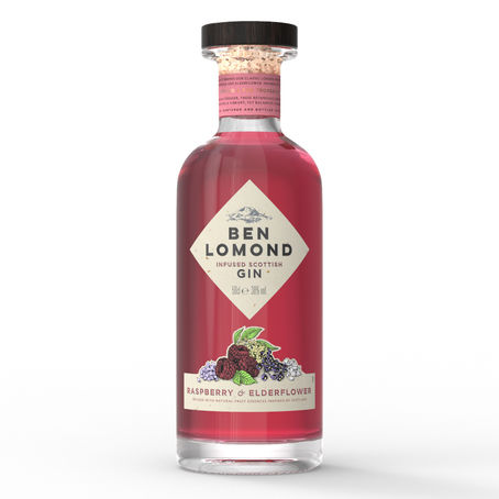 Ben Lomond Raspberry and Elderflower Infused Scottish Gin.