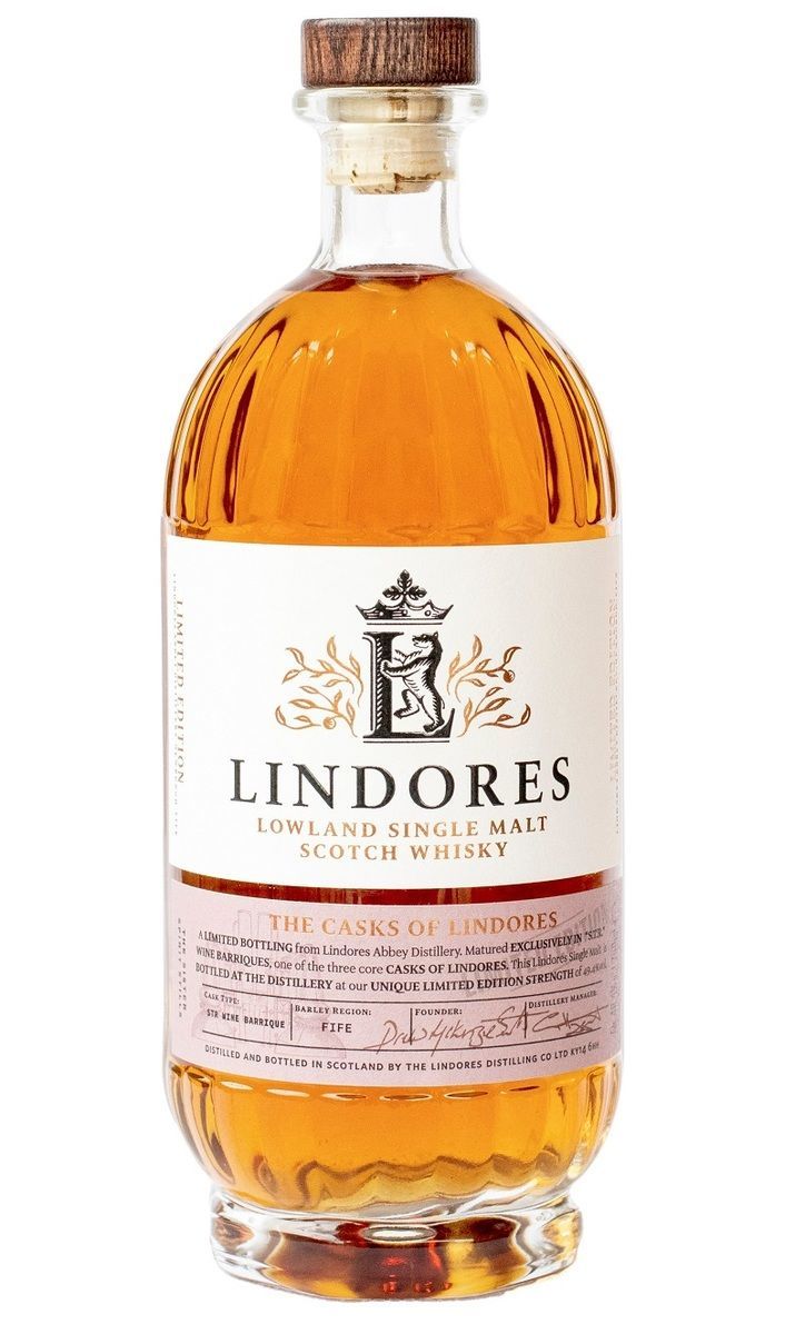 Lindores Lowland Single Malt Scotch Whisky -  ‘The Casks of Lindores, STR Wine Barrique’
