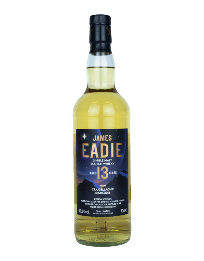 Craigellachie 13 Year Old -Single Malt Scotch Whisky - James Eadie - Small Batch - Spring 2022 Release - ‘The New Star’