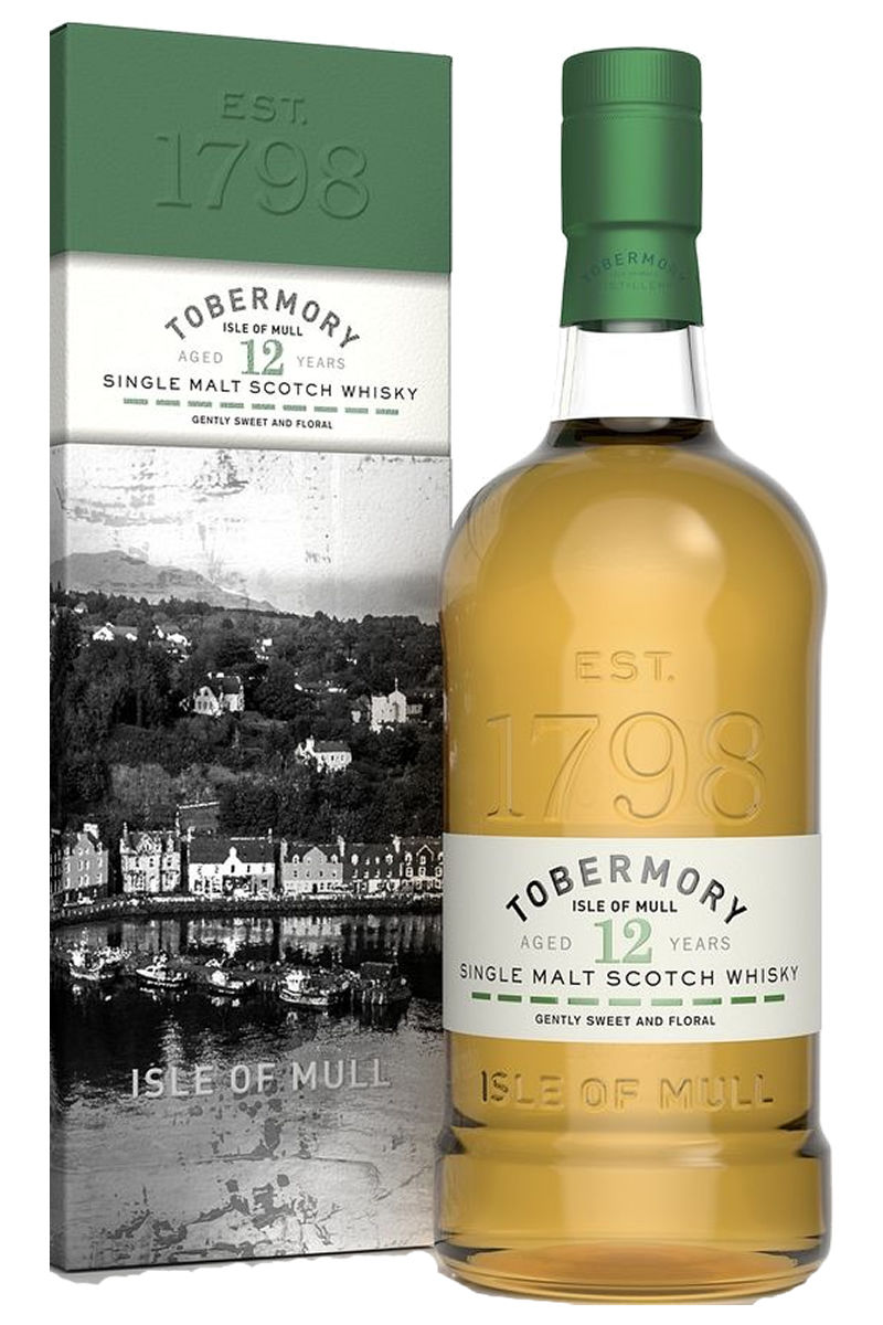 Tobermory 12 Year Old Single Malt Scotch Whisky