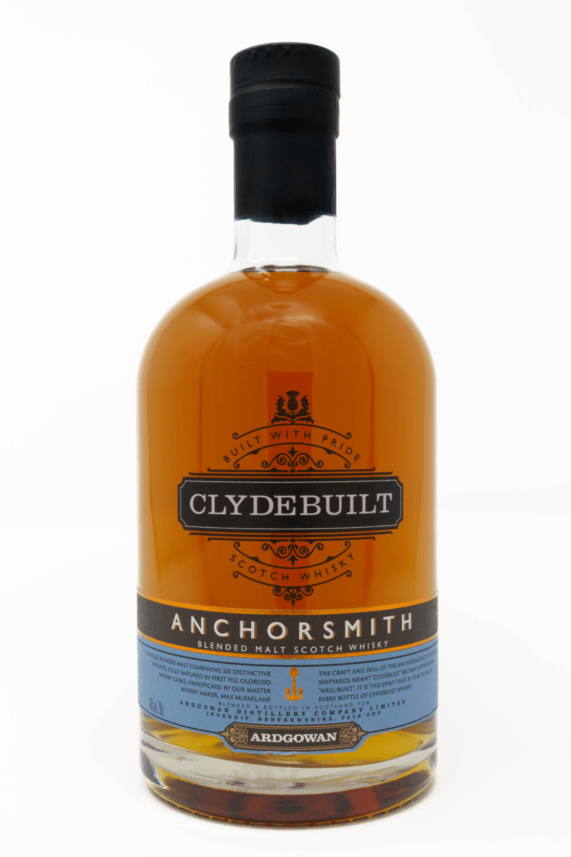 Clydebuilt Anchorsmith 8 Year Old Blended Malt Scotch Whisky