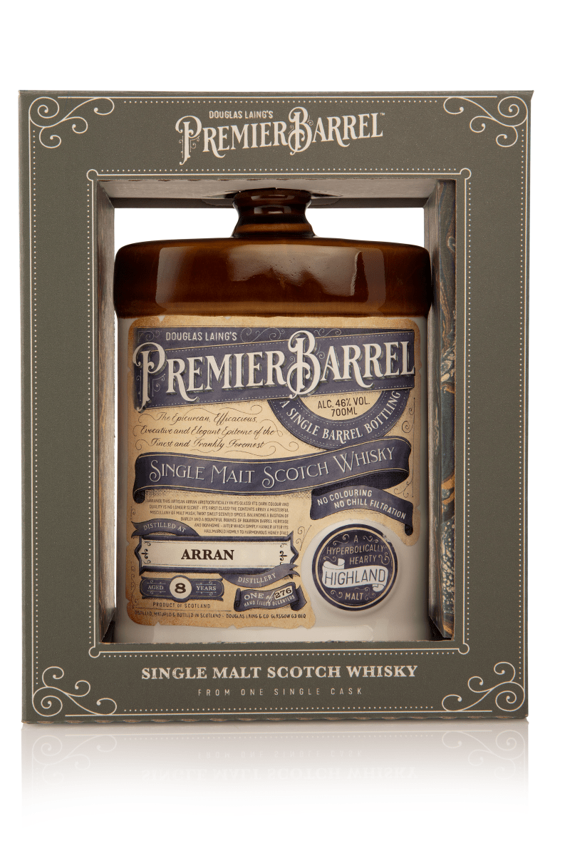 Arran 8 Year Old  Single Malt Scotch Whisky | Douglas Laing Premier Barrel Selection 