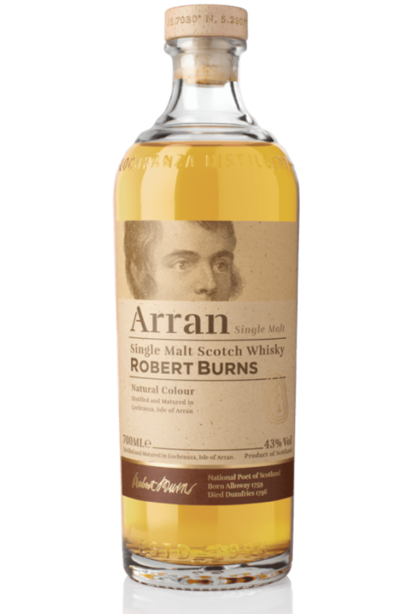 Robert Burns Arran Single Malt Scotch Whisky