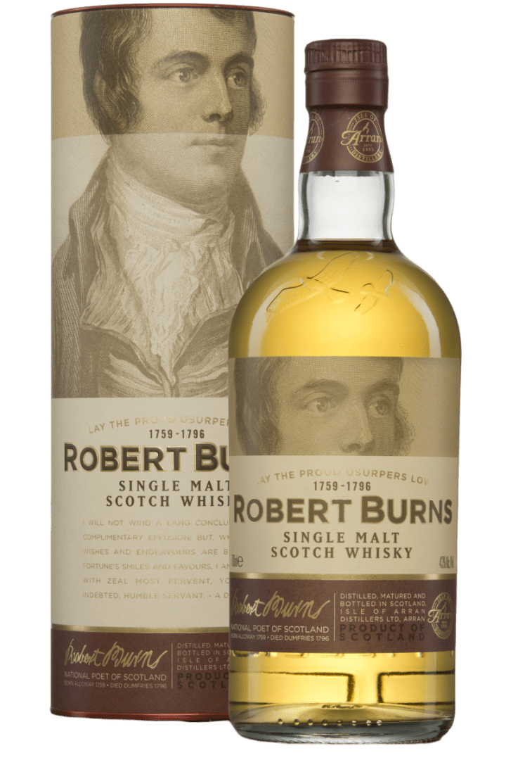 Robert Burns Arran Single Malt Scotch Whisky