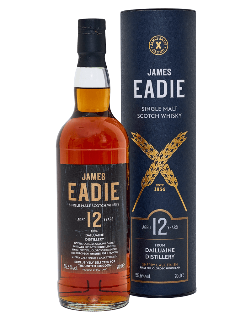 Dailuaine 12 Year Old Single Malt Scotch Whisky - James Eadie - 2023 Autumn Release