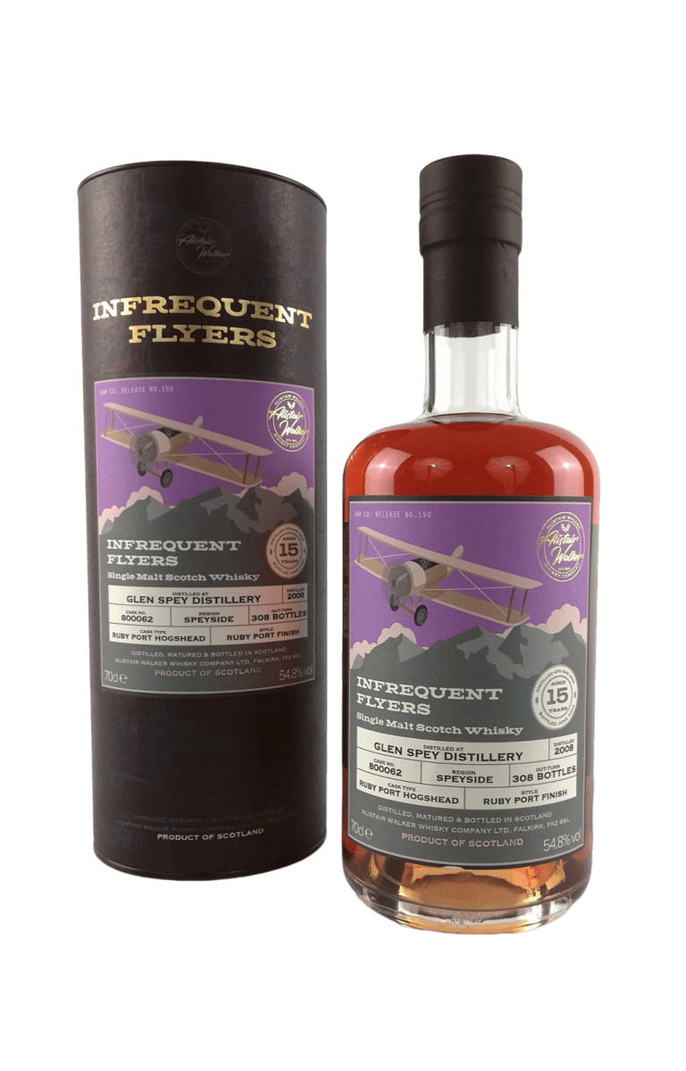 Glen Spey 2008 - 15 Year Old - Infrequent Flyers - Batch 16 - Cask# 800062