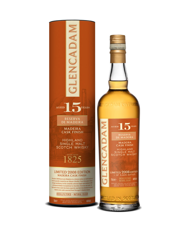 Glencadam 15 Year Old Madeira Wine Cask Finish Single Malt Scotch Whisky