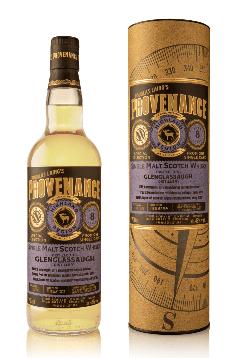 Glenglassaugh 8 Year Old Single Malt Scotch Whisky | Provenance Bottling