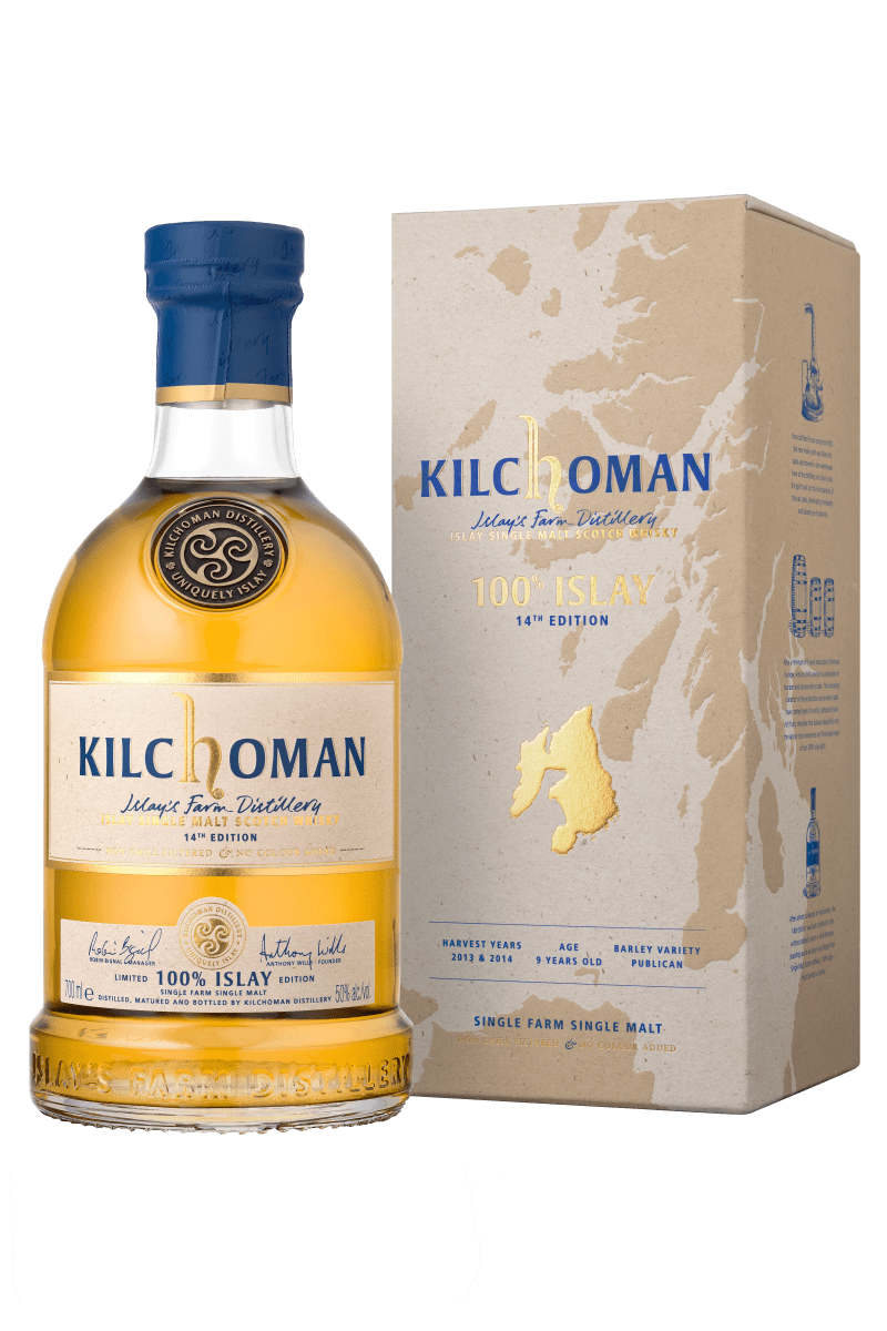 Kilchoman 100% Islay 2024 - 14th - Release Single Malt Scotch Whisky ...