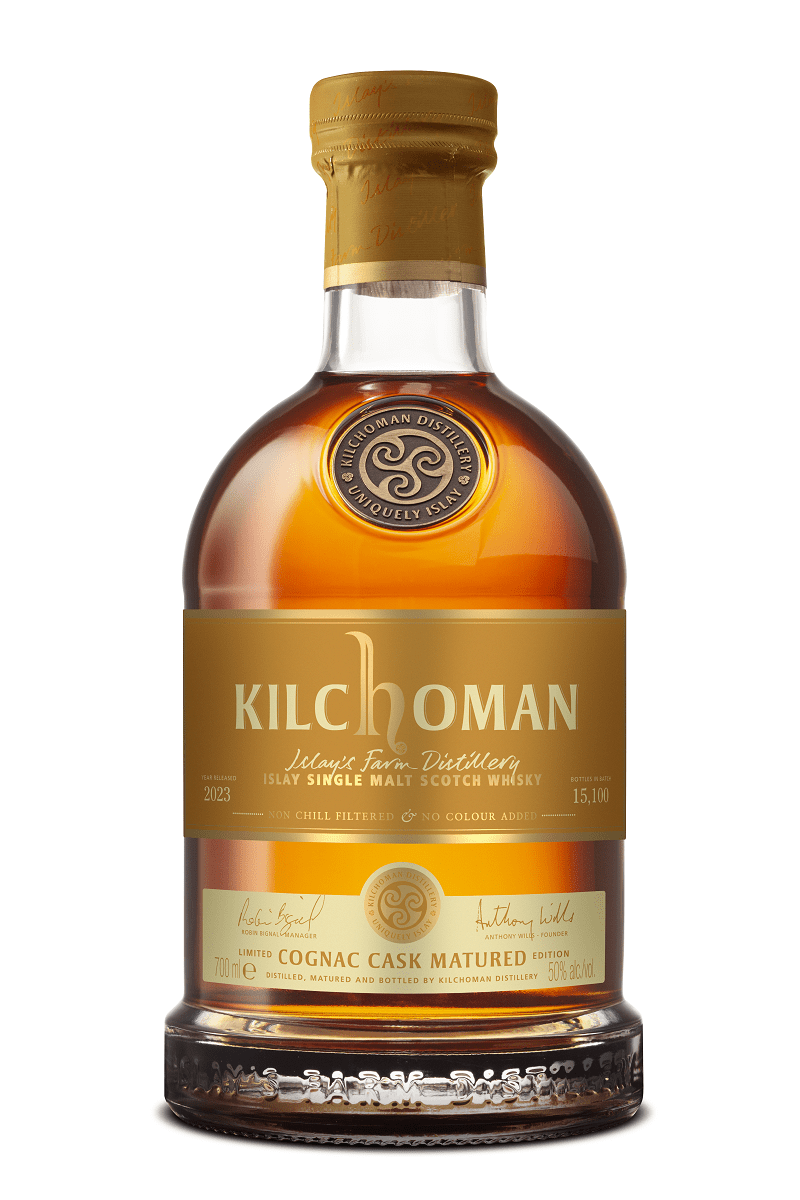 Kilchoman Cognac Cask Matured 2023 Edition Single Malt Scotch Whisky  Kilchoman Islay Robbies Whisky Merchants