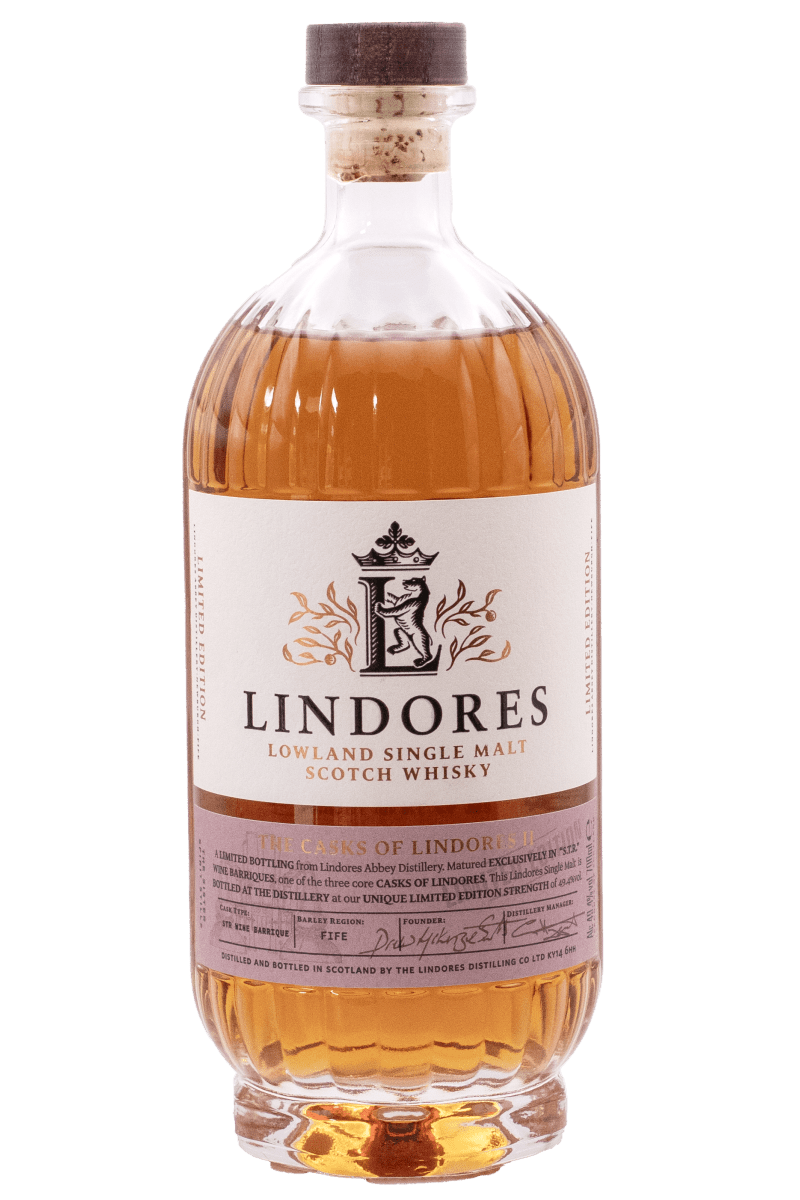 Lindores Lowland Single Malt Scotch Whisky - ‘The Casks of Lindores Release II, STR Wine Barrique