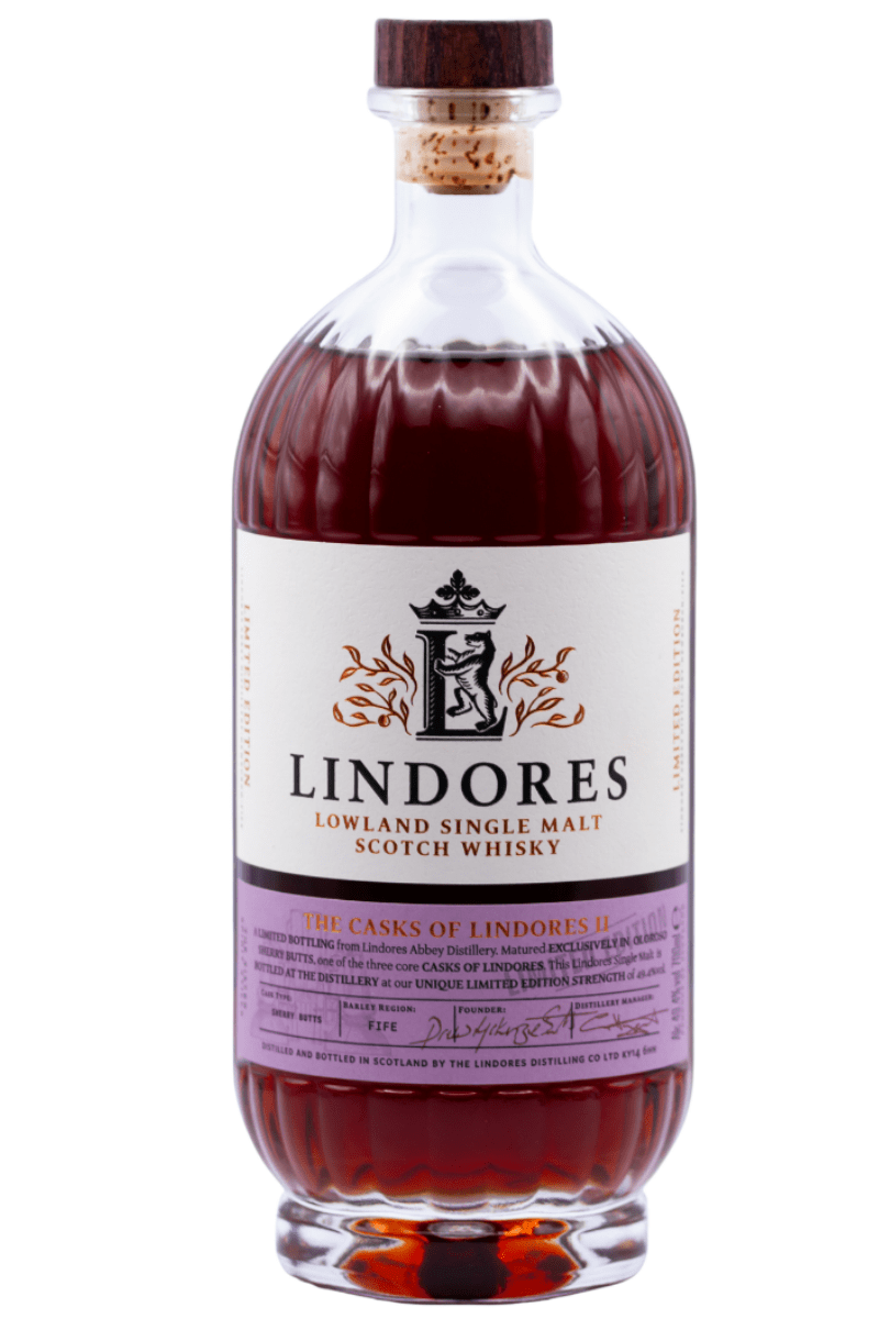 Lindores Lowland Single Malt Scotch Whisky -  ‘The Casks of Lindores, Sherry Butt’ Release 2