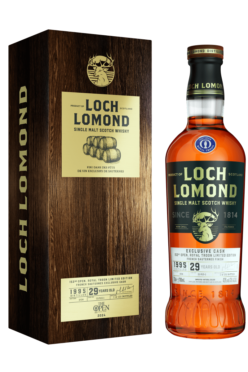 Loch Lomond 29 Year Old - French Sauterne Finish - Single Malt Scotch Whisky - 152nd Open - 2024 - Royal Troon