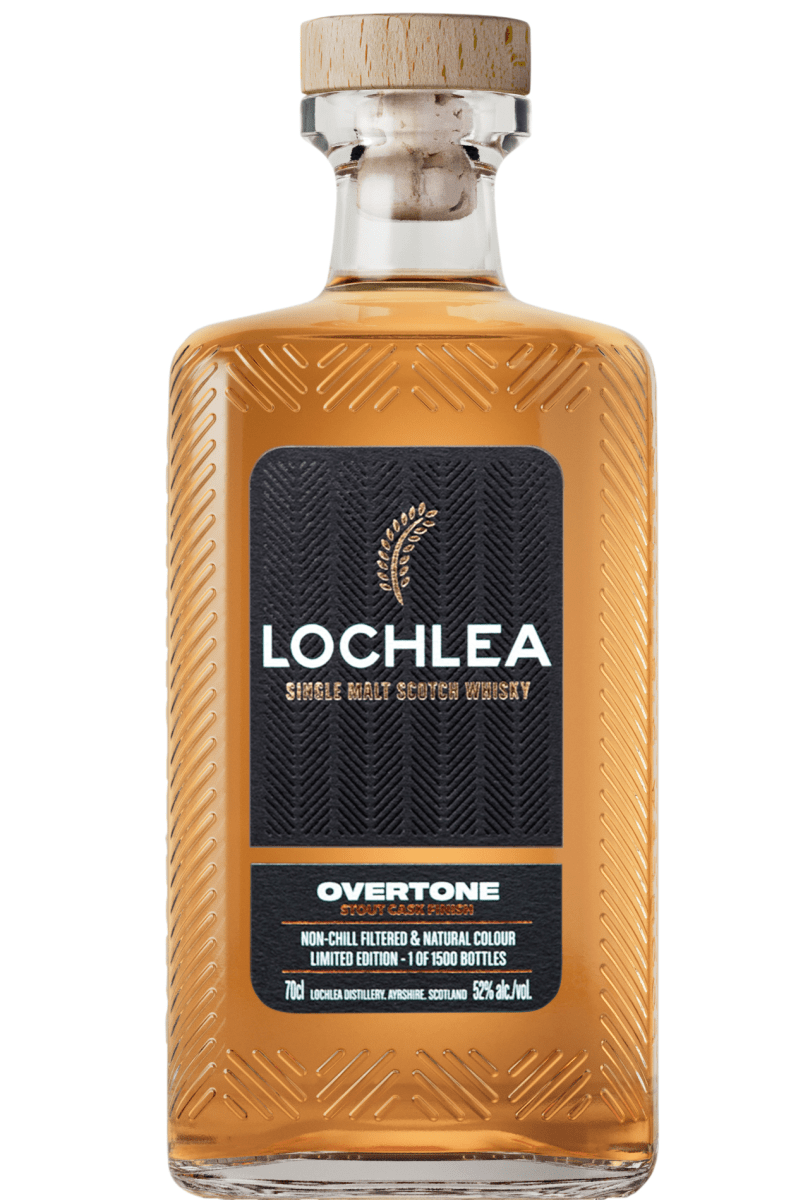 Lochlea OVERTONE - Stout Cask Finish - Single Malt Scotch Whisky              