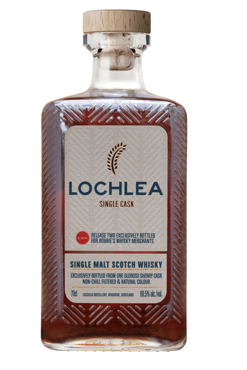  Lochlea Single Cask - 1st Fill Oloroso - Single Malt Scotch Whisky - Exclusively Bottled For RWM - Release 2
