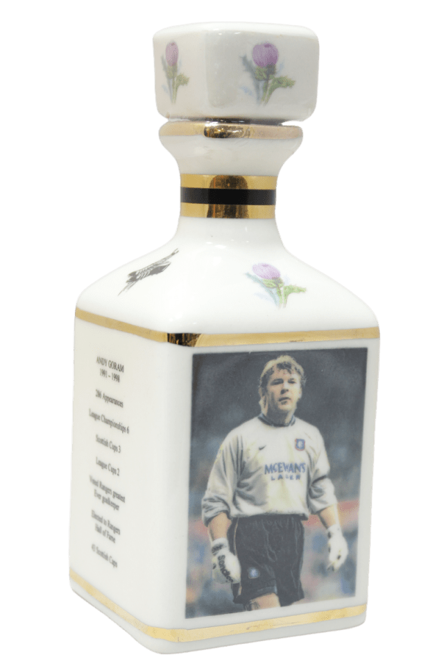 Pointers Decanters Rangers Legends - Andy Goram