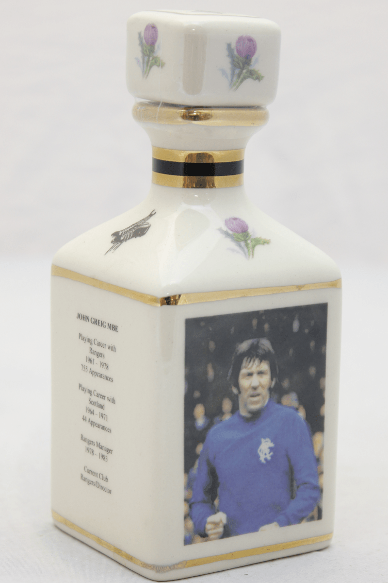 Pointers Decanters Rangers Legends - John Greig MBE