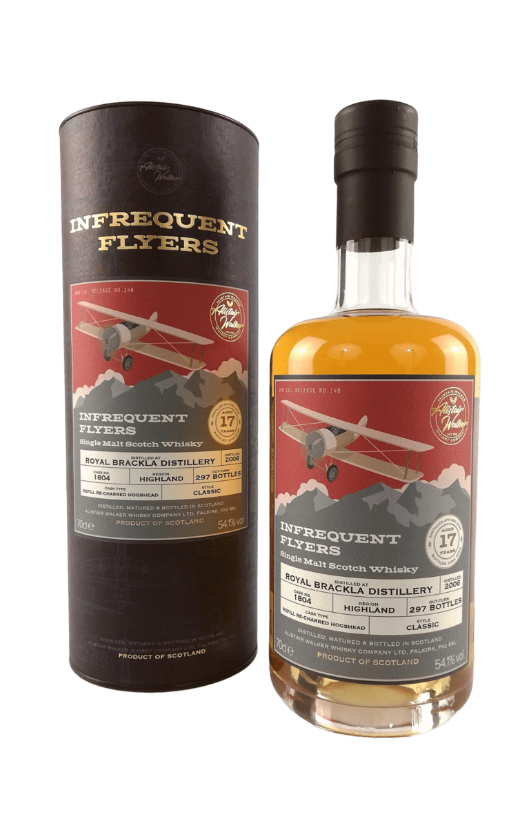 Royal Brackla 2006 - 17 Year Old - Infrequent Flyers - Batch 16 - Cask# 1804