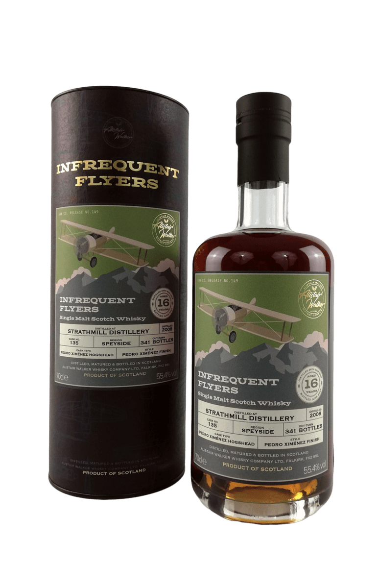 Strathmill  2008 - 16 Year Old - Infrequent Flyers - Batch 16 - Cask# 135