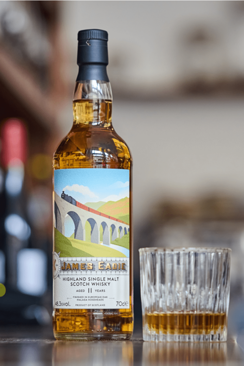 Highland Single Malt Scotch Whisky - Aged 11 Years from Teaninich Distillery - James Eadie