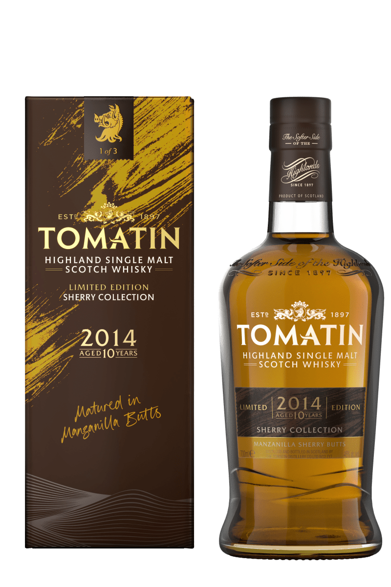 Tomatin 10 Year Old Sherry Collection - The Manzanilla Edition  - Single Malt Scotch Whisky - 
