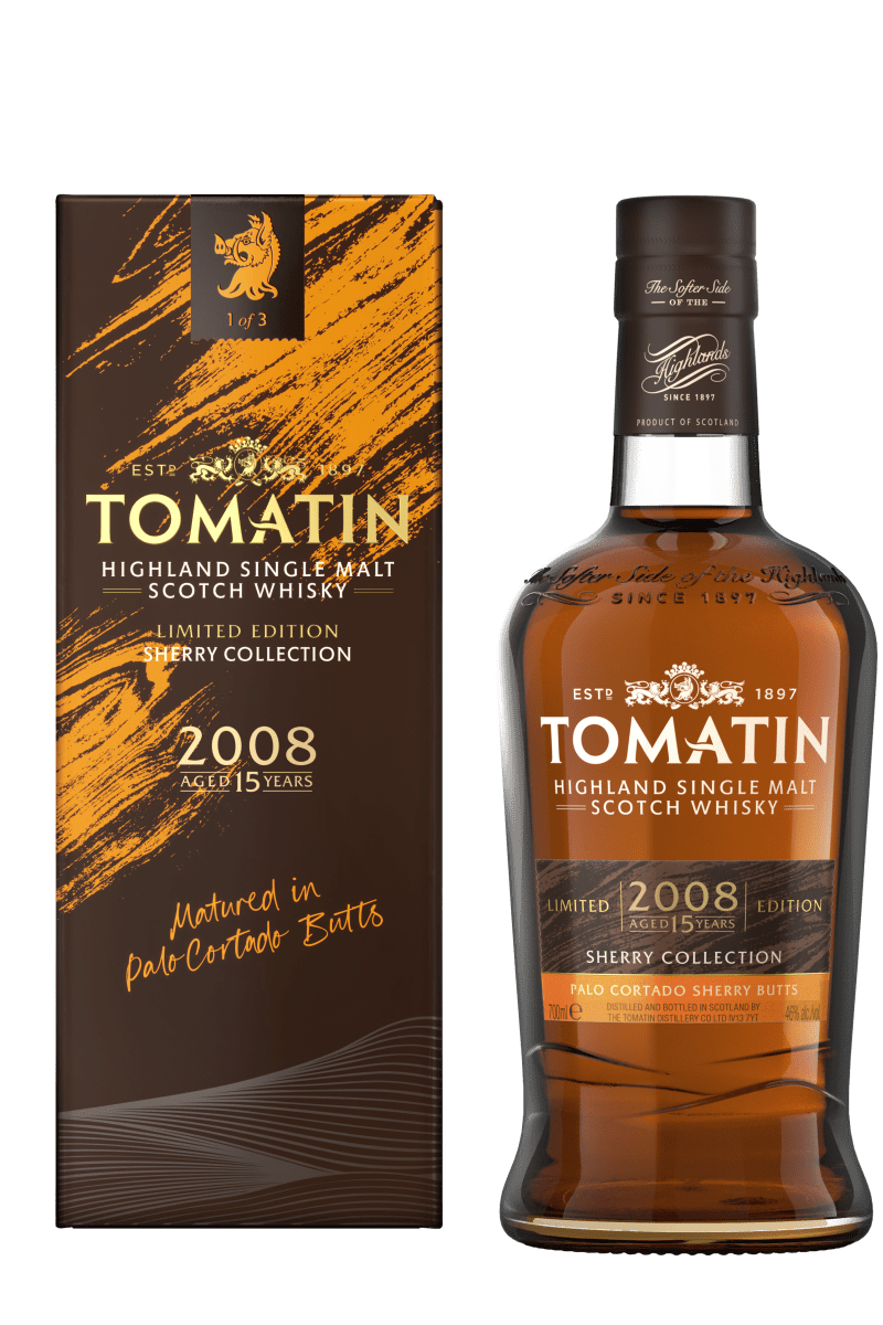 Tomatin 15 Year Old Sherry Collection - The Palo Cortado Edition  - Single Malt Scotch Whisky - 