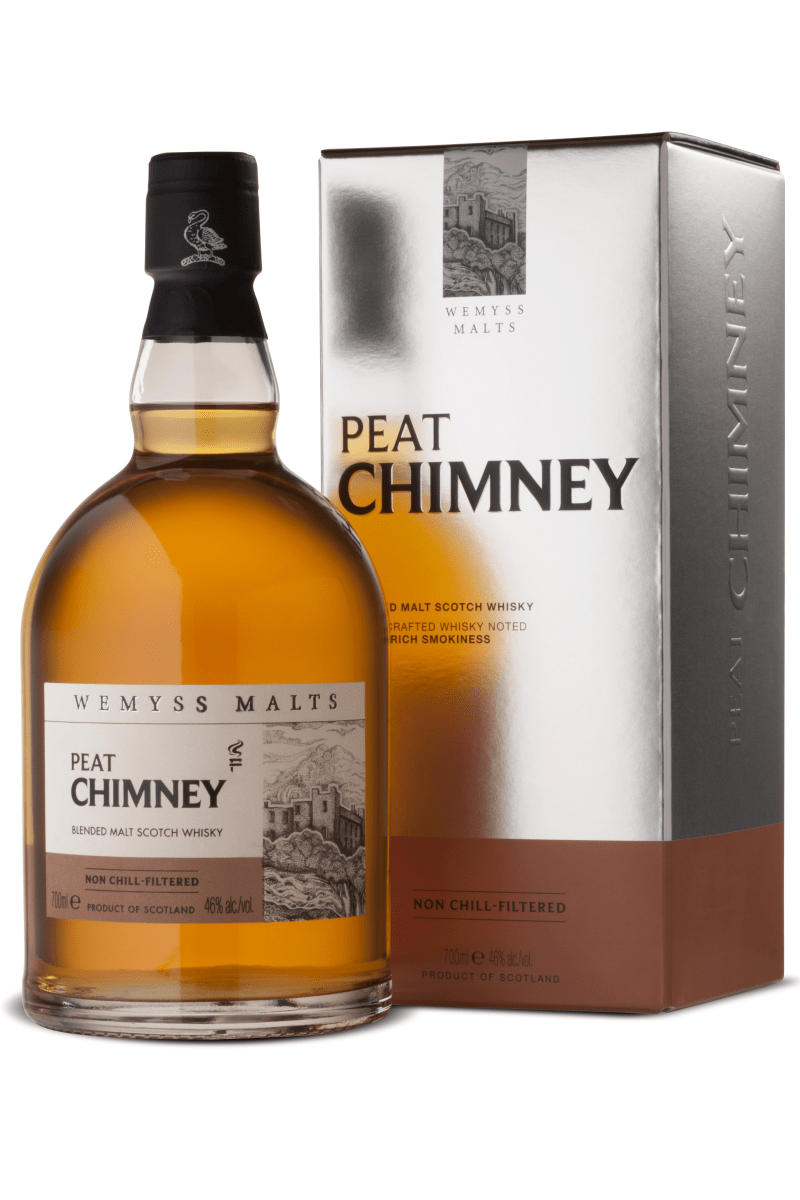 Peat Chimney Non-Chill Filtered Blended Malt Scotch Whisky