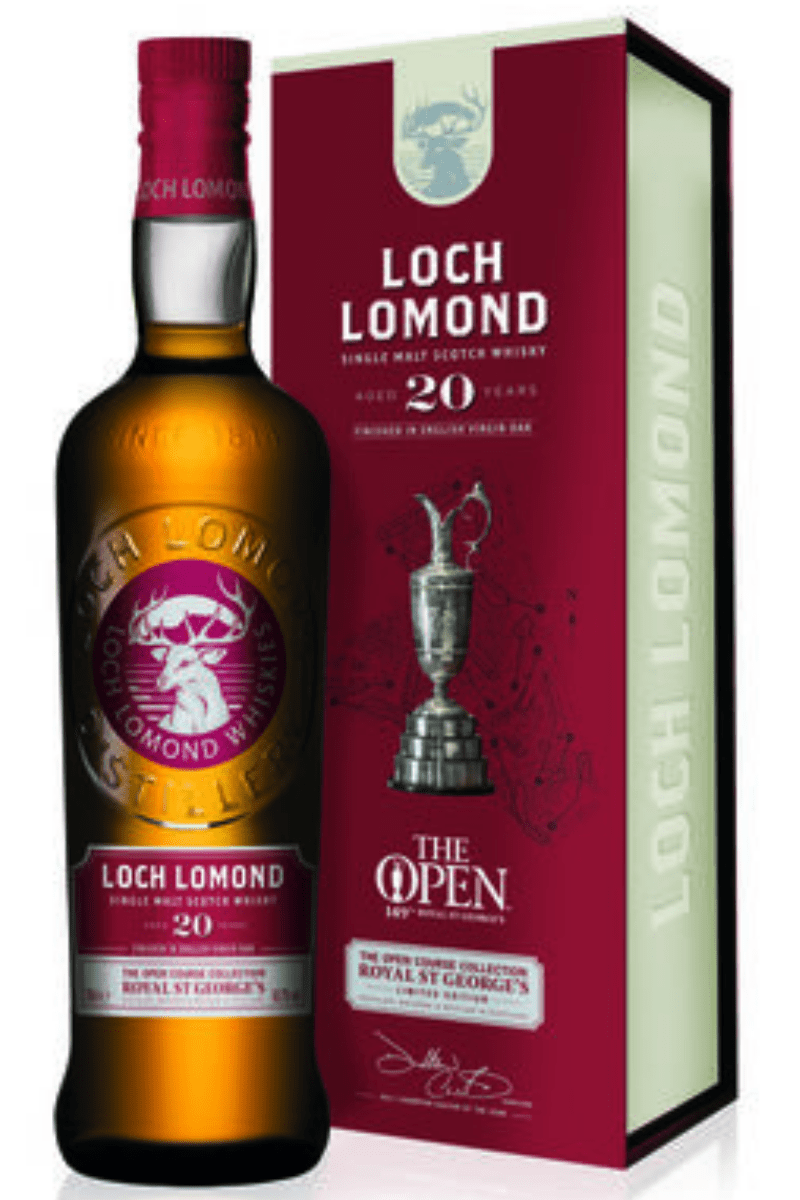 Loch Lomond 20 Year Old Single Malt Scotch Whisky The Open Course